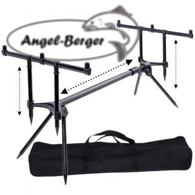 Session Rod Pod mit Tasche Angelzubehör