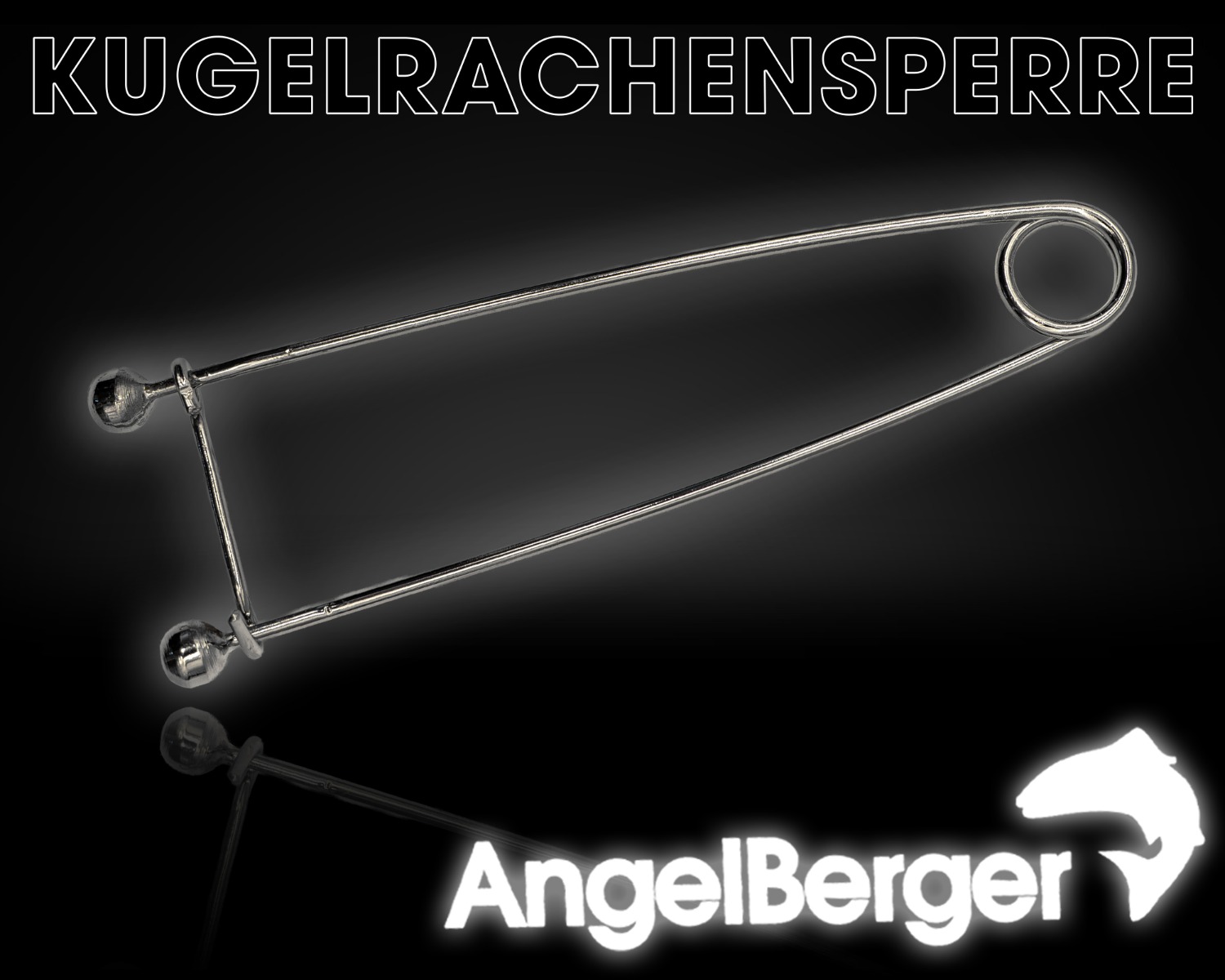 Angel Berger Kugelrachensperre Rachensperre Hechtwerkzeug Schonrachensperre Maulsperre Hecht Raubfisch Werkzeug Angeln