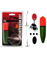 Angel Berger Hecht Posen Set 15g Köderfischmontage Ready2Fish Angelset Hecht