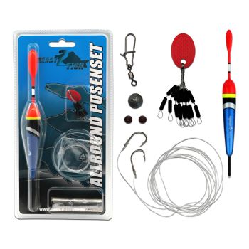 Angel Berger Allround Posen Set Posenmontage Ready2Fish Angelset Allround 