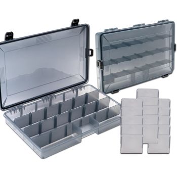 Angel Berger Pro Tackle Box Large Kunstköderbox Köderbox wasserdicht Zubehörbox