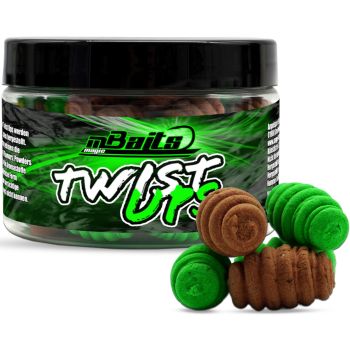 Magic Baits Twist Ups Pop Ups  Boilies Premium Range Pop Up Hakenköder schwimmend Karpfenköder-Natural Squid & Liver 