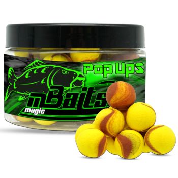Magic Baits Captain Banana Two Tone Pop Ups 16mm Boilies Premium Range 