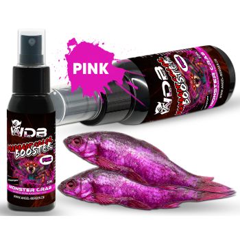 Wild Devil Baits Deadbait Color Booster Köderfisch Farbe Baitfish Paint Farbaroma Spray-Pink-Monster Crab