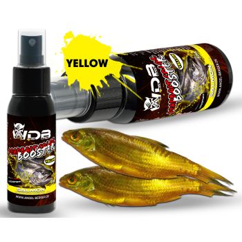 Wild Devil Baits Deadbait Color Booster Köderfisch Farbe Baitfish Paint Farbaroma Spray-Yellow-Salmon