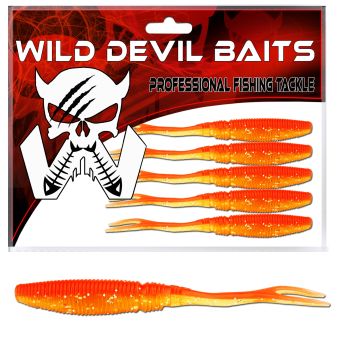 Wild Devil Baits Snake Shad Red Devil Powerpack