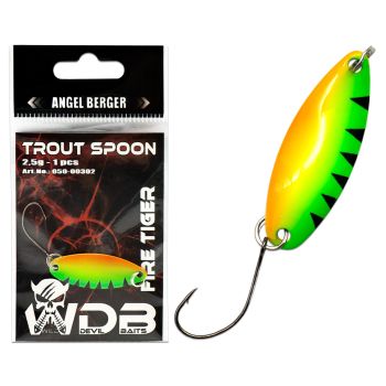 Wild Devil Baits Trout Spoon Forellen Blinker Mini Spoon Forellenangeln