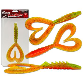 Wild Devil Baits TwinZilla 20cm Doppelschwanz Twister Gummifisch - Doppeltwister Shad Kunstköder Softlure Gummiköder