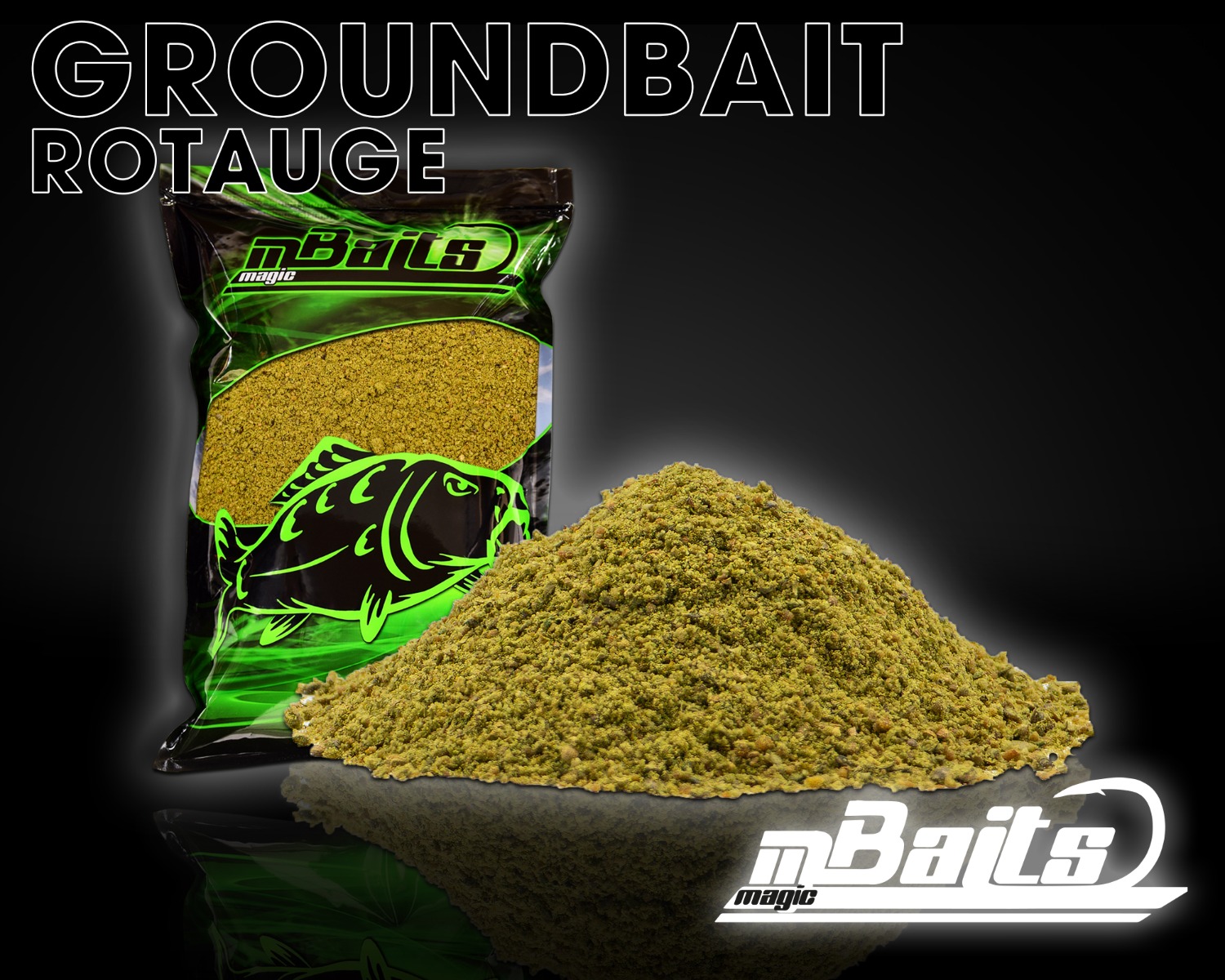 Angel Berger Groundbait Magic Rotauge 1Kg