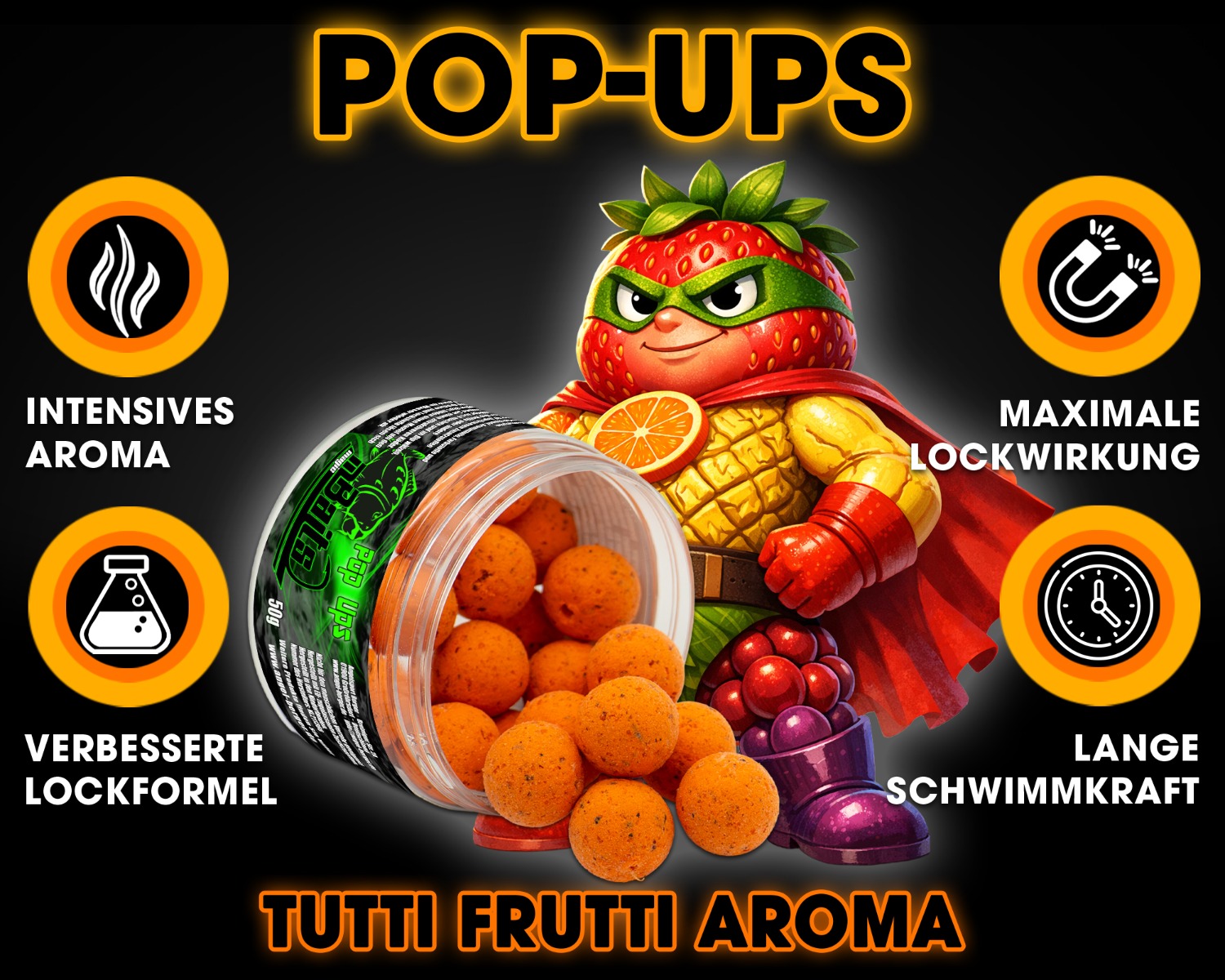 Magic Baits Pop Ups Tutti Frutti 