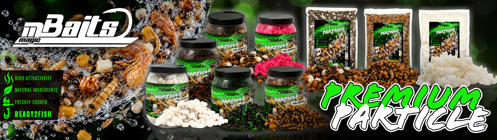 Magic Baits Premium Particle Karpfenköder Karpfenfutter