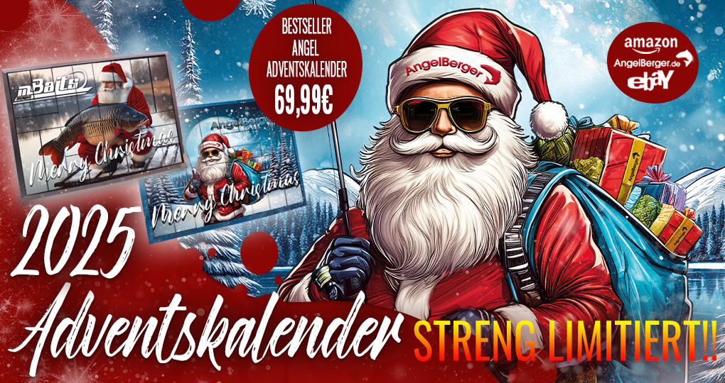 Angel Berger Magic Baits Adventskalender Weihnachtskalender Angelkalender Kalender Angelzubehör