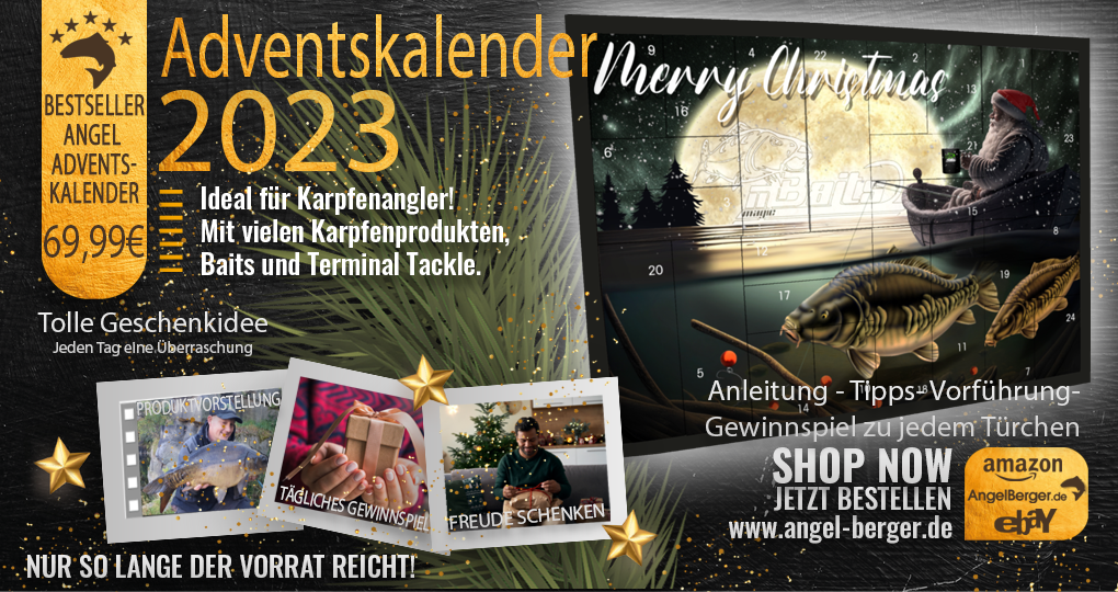 NEU: Magic Baits Adventskalender Weihnachtskalender Angelkalender 2023