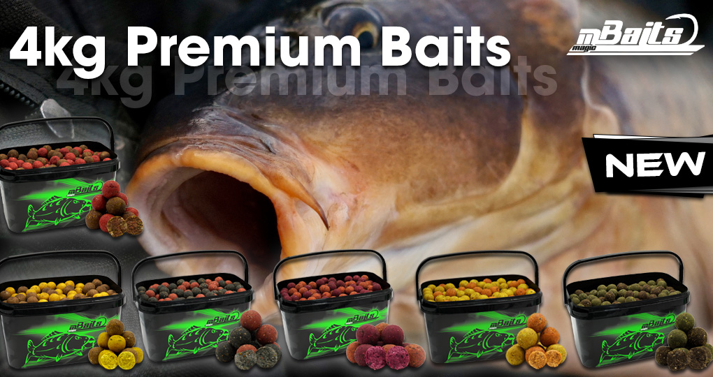 Magic Baits 4 Kg Premium Boilies mit Eimer Carp Baits with Bucket Futterboilies Karpfenboilies Feeder
