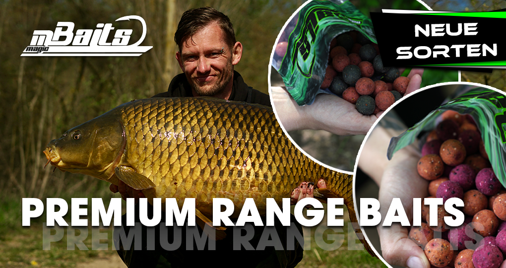 Magic Baits neue Sorten Essential Krill Mulberry Supreme Premium Range Boilies Boilies Futtermittel