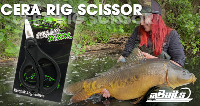 Magic Baits Cera Rig Scissor Keramik Angelschere Ceramic Rig Schere Angelzubehör Karpfenangeln