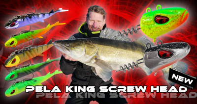 Wild Devil Baits Pela King Screw Head Screw Jig Pelagic Schraub Jighead Jigkopf mit Schraube Vertikal