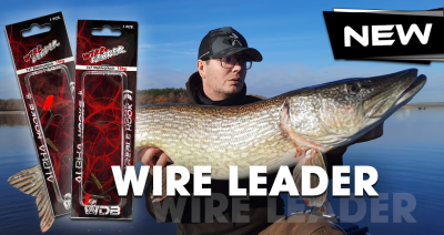 Wild Devil Baits Wire Leader Treble Hook Stahlvorfach  50cm 15kg 7x7 Raubfisch Vorfach