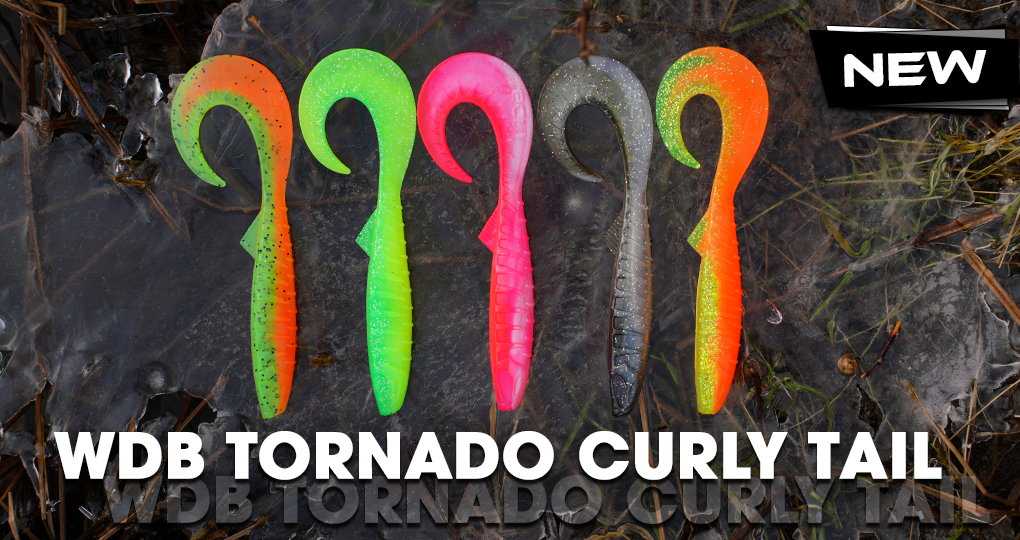 Wild Devil Baits Tornado Curly Tail Fire Tiger Twister Gummifisch Shad Kunstköder Softlure Gummiköder Hecht Barsch Zander Angelköder