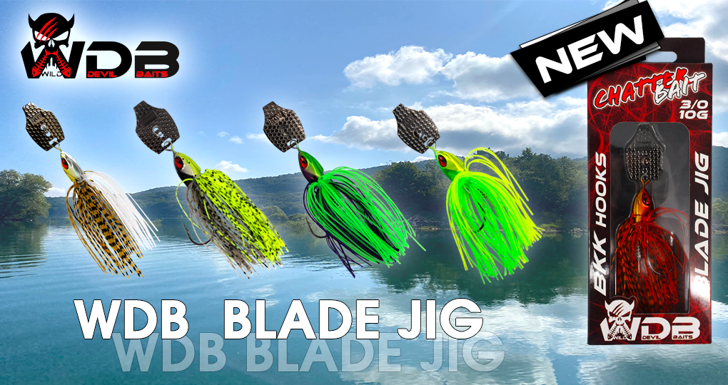 NEU! Wild Devil Baits Blade Jig Chatterbait Spinnköder